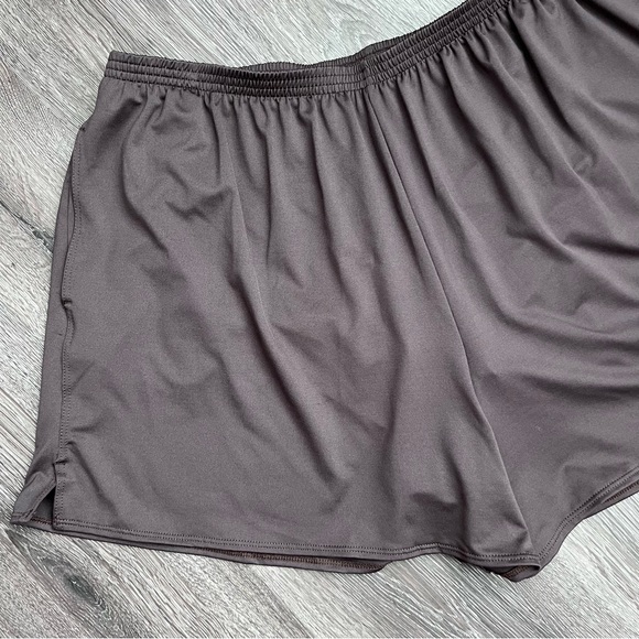 GABAR Swimwear Chlorine Resistant Brown Swim Shorts with Pockets Plus Size 22W - Picture 6 of 16